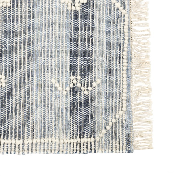 Ковер из шерсти и денима jammu из коллекции ethnic, 120х180см (76049) Ковер из шерсти и денима jammu из коллекции ethnic, 120х180см (76049)