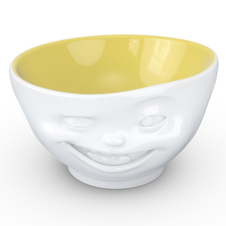 Чаша tassen winking, 500 мл, белая-желтая (73902)