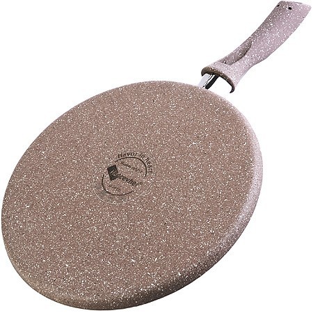 Блинница алюм 22 см мрам/п бак/руч (80438)