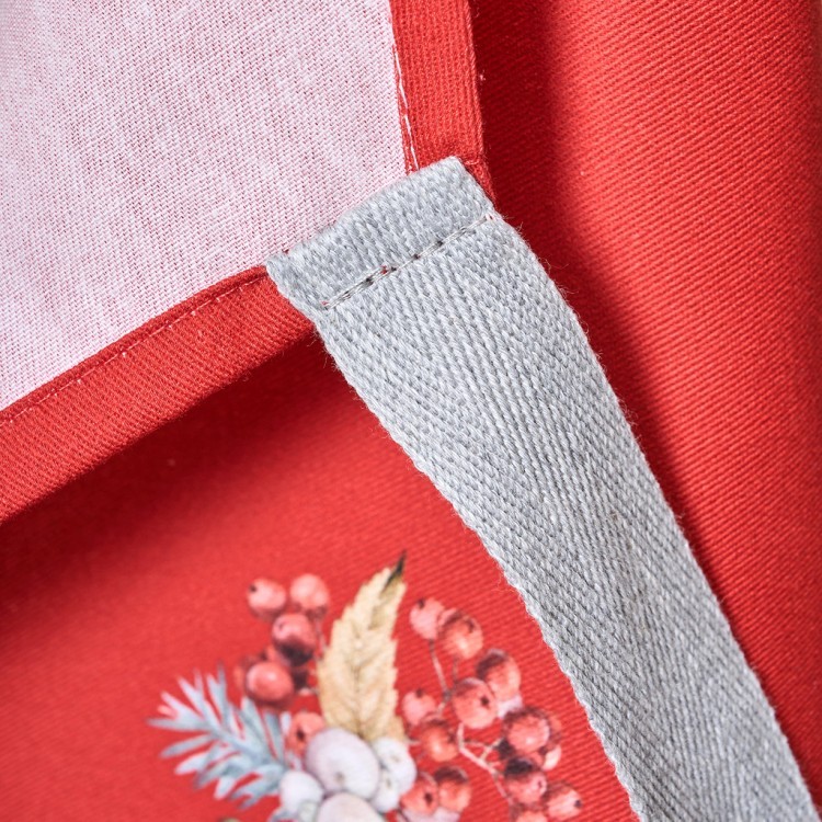 Фартук "морозко. снегири",60х70см ,100% хлопок,твил, Lefard (850-745-7)