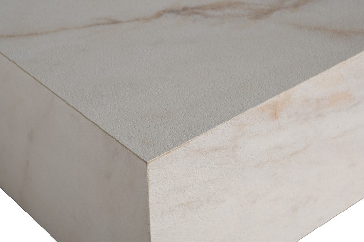 Стол журнальный AGATE светлый керамический 120*80*29см (TT-00016026)