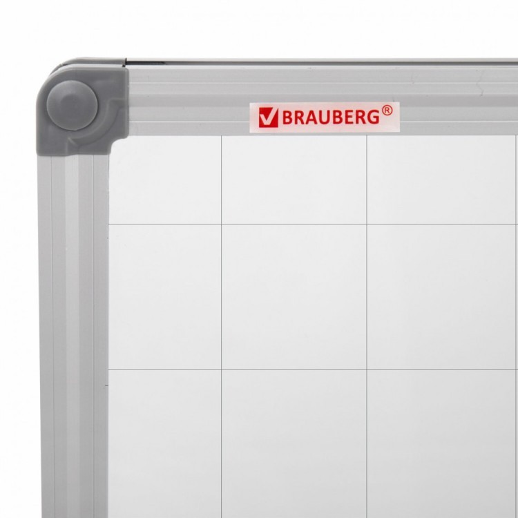 Доска магнитно-маркерная в клетку 60х90 см алюминиевая рамка Brauberg Extra 237563 (1) (89672) Доска магнитно-маркерная в клетку 60х90 см алюминиевая рамка Brauberg Extra 237563 (1) (89672)