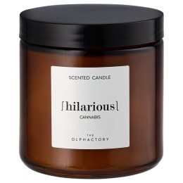 Свеча ароматическая the olphactory, hilarious, cannabis, 60 ч (78037)