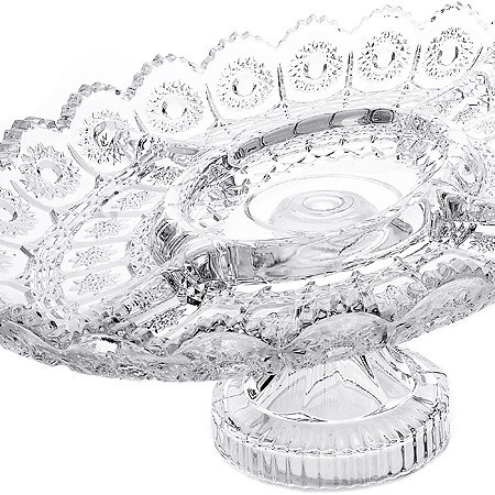 Ваза-менажница MEY-JI на ножке 36х23 см. (741115W)