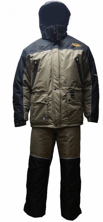 Зимний костюм для рыбалки Canadian Camper Denwer Pro цвет Black/Stone (L) (83161s88982)