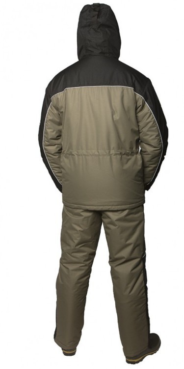 Зимний костюм для рыбалки Canadian Camper Denwer Pro цвет Black/Stone (M) (83161)