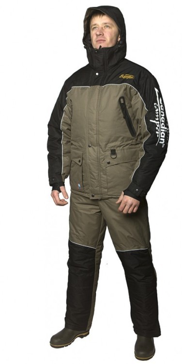 Зимний костюм для рыбалки Canadian Camper Denwer Pro цвет Black/Stone (L) (83161s88982)