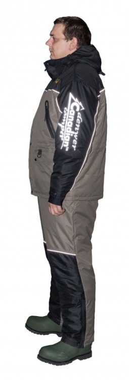 Зимний костюм для рыбалки Canadian Camper Denwer Pro цвет Black/Stone (L) (83161s88982) Зимний костюм для рыбалки Canadian Camper Denwer Pro цвет Black/Stone (L) (83161s88982)