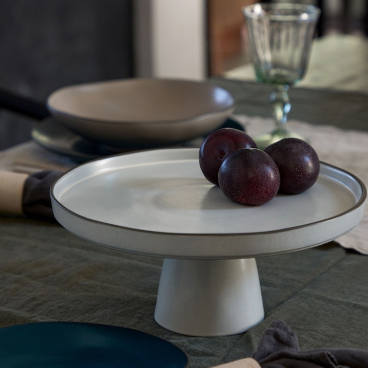 Блюдо 1LOP275E-SLT(1LOP275E-00922G), 27,2 см, керамика, SALT, Costa Nova