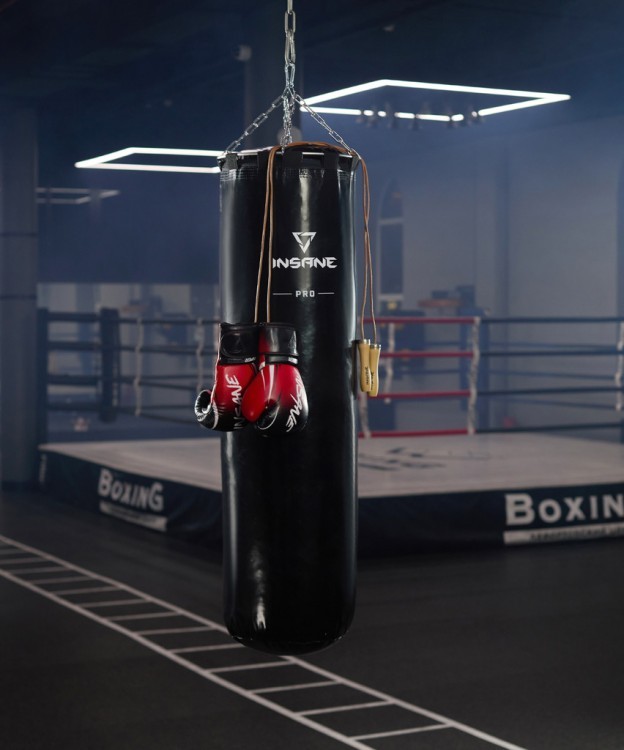 Мешок боксерский PRO PUNCH, 170 см, 70 кг, тент, черный (2120403) Мешок боксерский PRO PUNCH, 170 см, 70 кг, тент, черный (2120403)