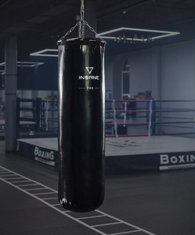 Мешок боксерский PRO PUNCH, 170 см, 70 кг, тент, черный (2120403) Мешок боксерский PRO PUNCH, 170 см, 70 кг, тент, черный (2120403)