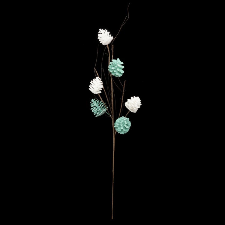 Цветок искусственный "ветка" длина=60 см. Lefard (213-232)