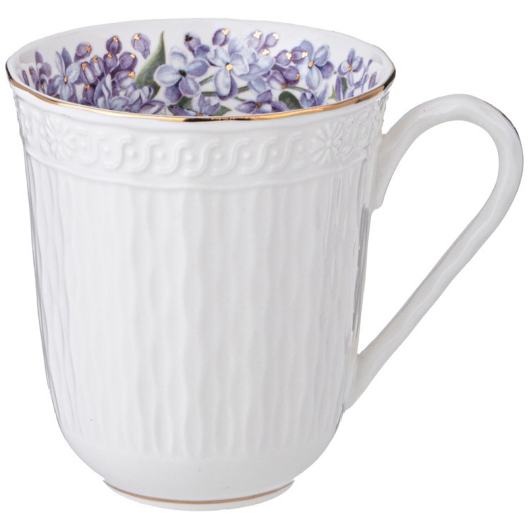 Кружка заварочная lefard "lilac" с крышкой и ситом 350 мл Lefard (760-798)