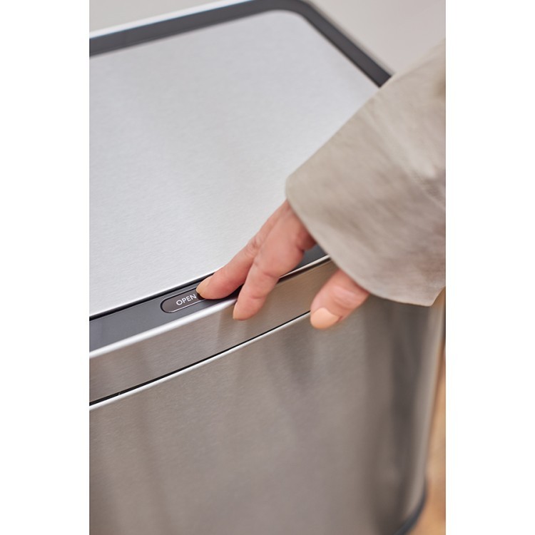Контейнер мусорный с 2-мя отделениями smart bin, сенсорный, 60 л (78739) Контейнер мусорный с 2-мя отделениями smart bin, сенсорный, 60 л (78739)