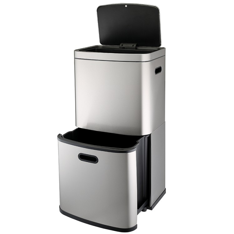 Контейнер мусорный с 2-мя отделениями smart bin, сенсорный, 60 л (78739) Контейнер мусорный с 2-мя отделениями smart bin, сенсорный, 60 л (78739)