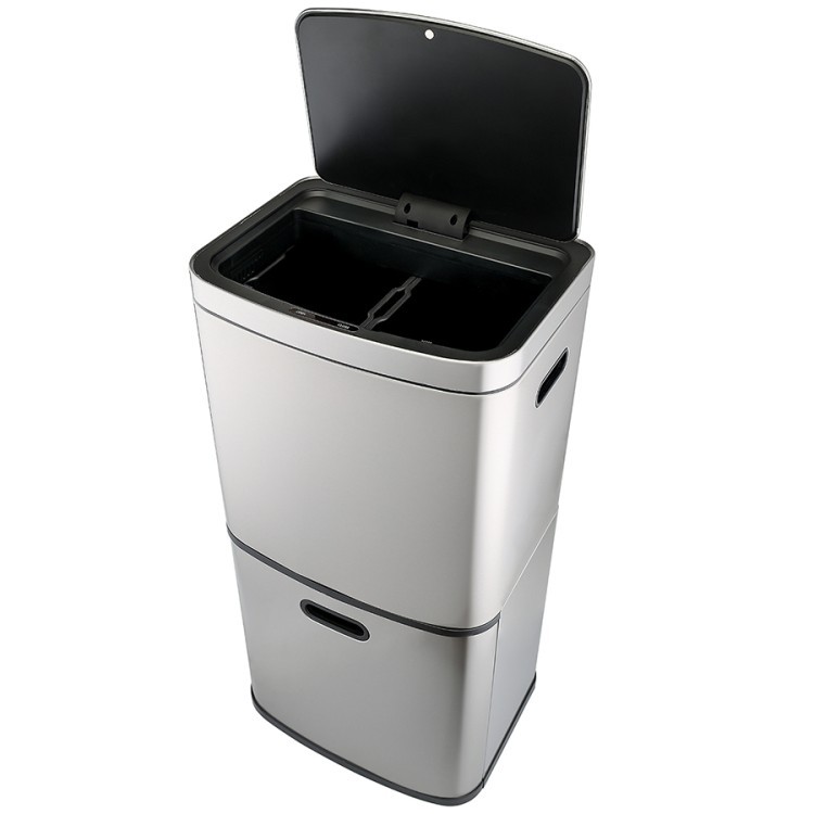 Контейнер мусорный с 2-мя отделениями smart bin, сенсорный, 60 л (78739) Контейнер мусорный с 2-мя отделениями smart bin, сенсорный, 60 л (78739)