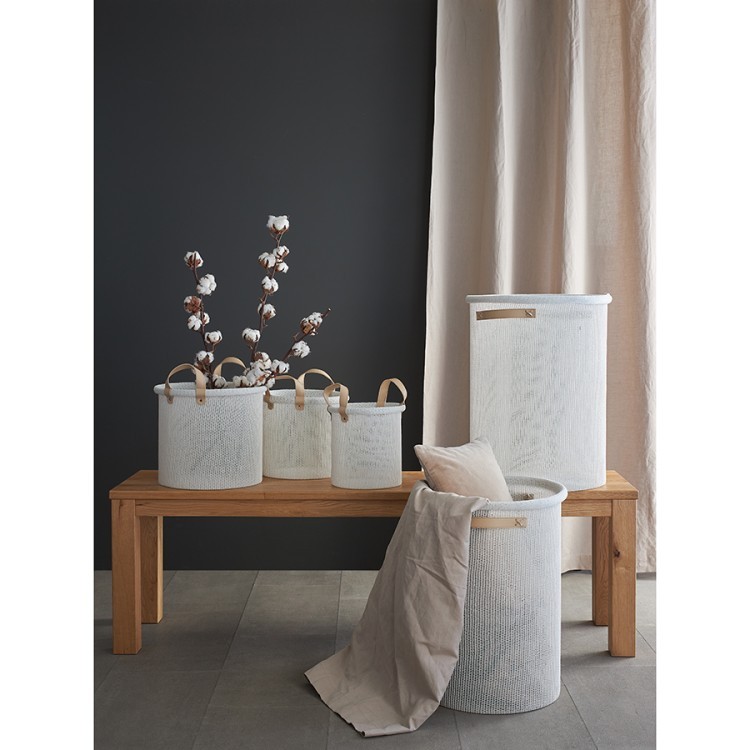 Корзина для хранения sustainable collection, D27х25 см, молочная (78508)