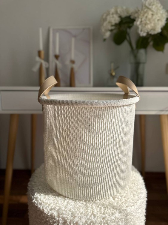 Корзина для хранения sustainable collection, D27х25 см, молочная (78508)