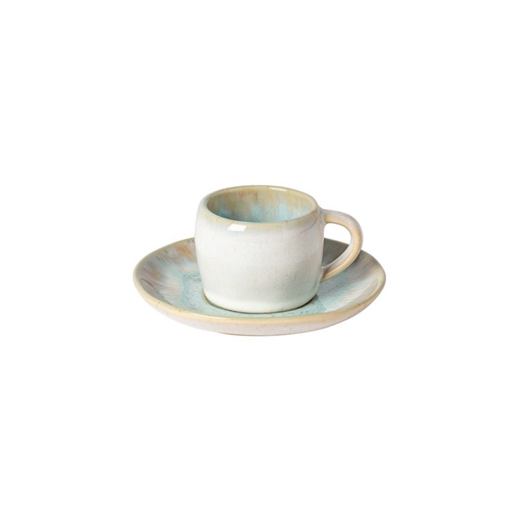 Кофейная пара LNCS03-SEA(LNCS03-02819U), керамика, Sea blue, CASAFINA BY COSTA NOVA