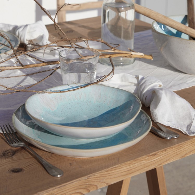 Кофейная пара LNCS03-SEA(LNCS03-02819U), керамика, Sea blue, CASAFINA BY COSTA NOVA