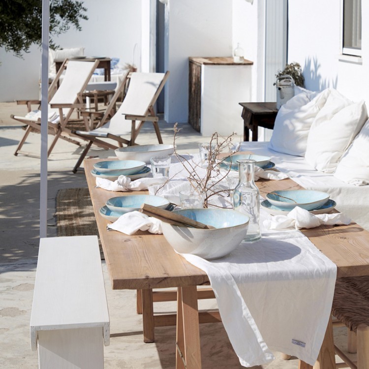 Кофейная пара LNCS03-SEA(LNCS03-02819U), керамика, Sea blue, CASAFINA BY COSTA NOVA