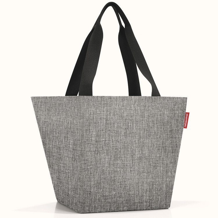 Сумка shopper m twist silver (70983)