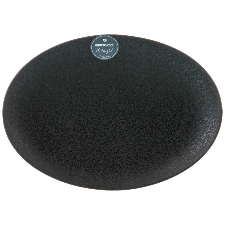 Тарелка "midnight" овальная 30,5*22 см Bronco (62-120)