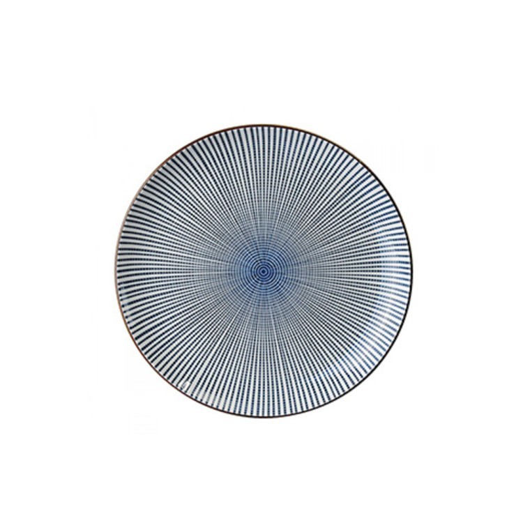 Тарелка 2573, 21,5 см, фарфор, blue, TOKYO DESIGN