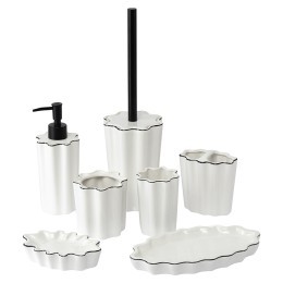 Диспенсер для жидкого мыла camellia, белый (80011)