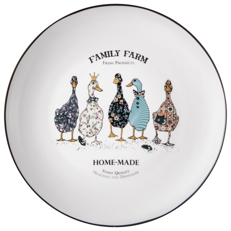 Набор тарелок обеденных 25,5 см lefard "family farm" 2 шт. Lefard (425-299)