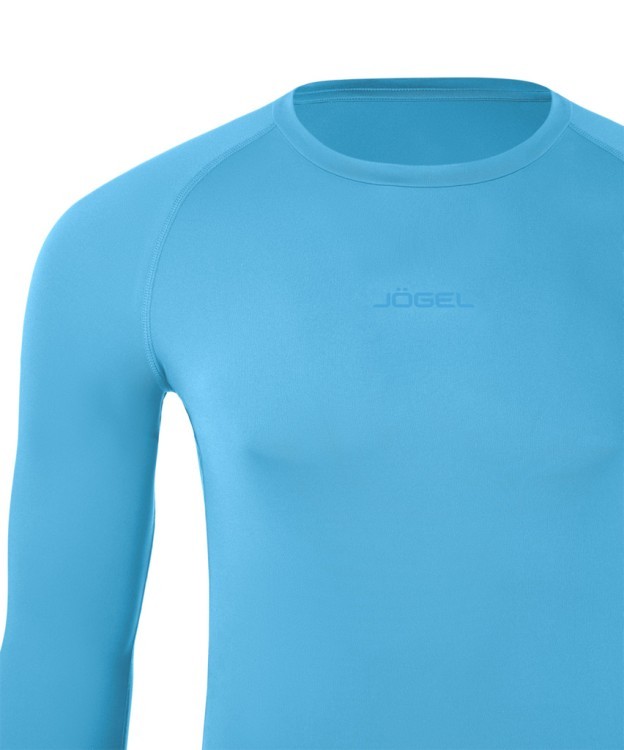 Футболка компрессионная с длинным рукавом JOGEL CAMP PerFormDRY Baselayer LS Tee, голубой (2124273)
