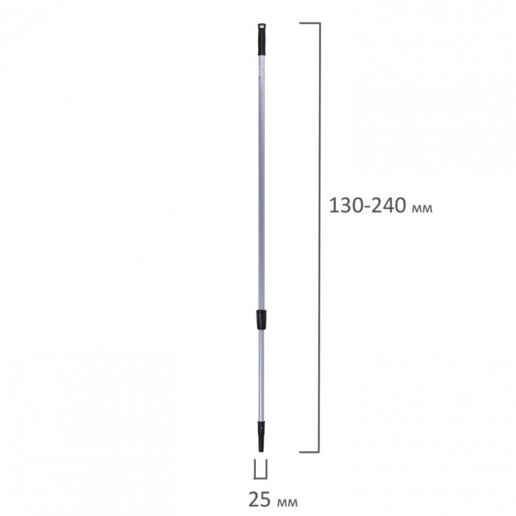 Ручка телескопическая от 130 до 240 см LAIMA PROFESSIONAL 601515 (1) (94770)
