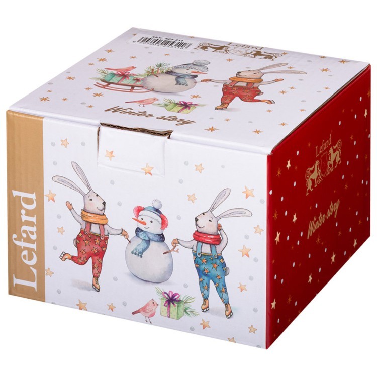 Чайный набор lefard "winter story" 2 пер. 4 пр. 240 мл (425-311) 