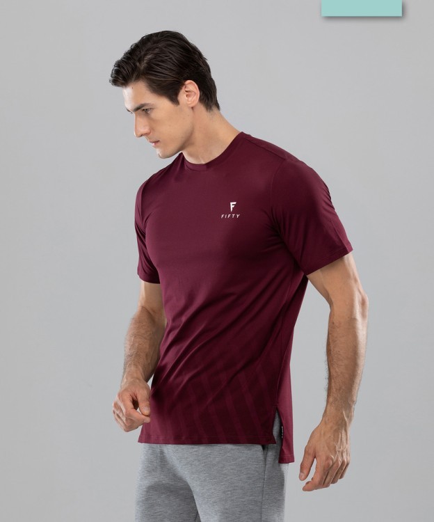 Мужская футболка Discern FA-MT-0105-BRD, бордовый (505318)