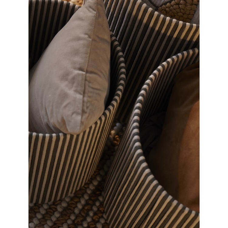 Корзина плетеная dholak grey из коллекции ethnic, размер m (77214) Корзина плетеная dholak grey из коллекции ethnic, размер m (77214)