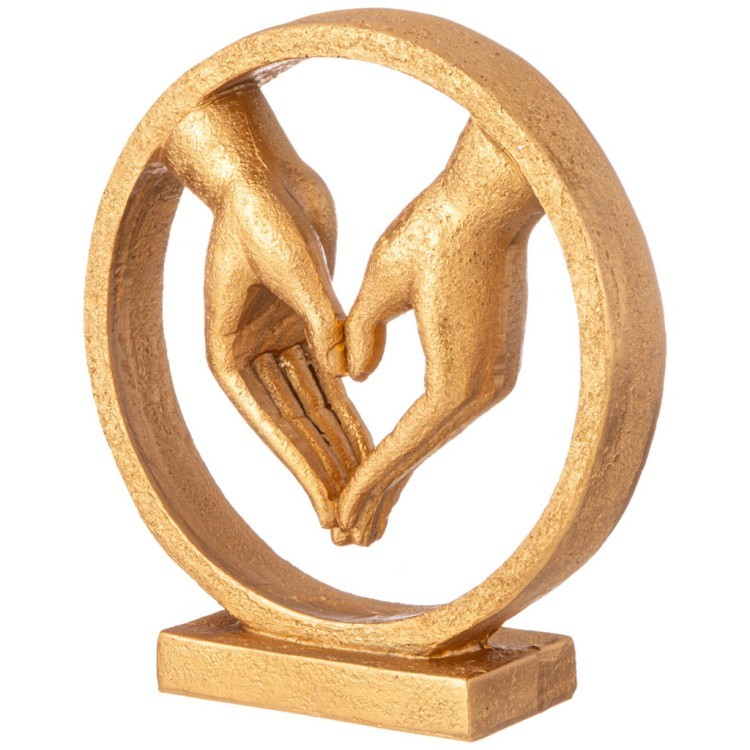 Фигурка декоративная "сердце из рук" 20х6,5х22 см Lefard (146-2070)