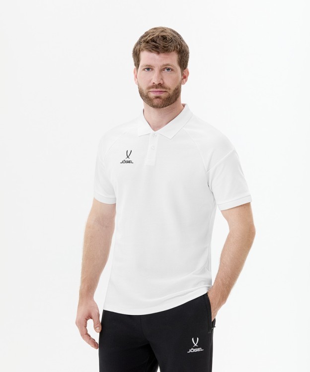 Поло JOGEL CAMP 2 CVC Polo CZ, белый (2130825)