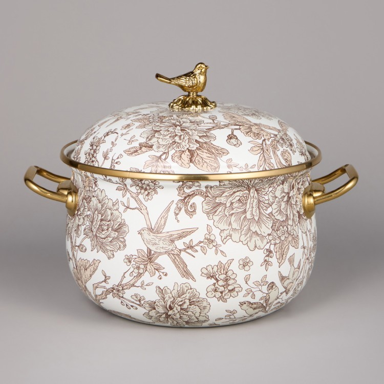 Набор кастрюль agness эмалированных серия "royal garden", 6пр. 2,1л, 2,8л и 3,8л Agness (950-605) Набор кастрюль agness эмалированных серия "royal garden", 6пр. 2,1л, 2,8л и 3,8л Agness (950-605)