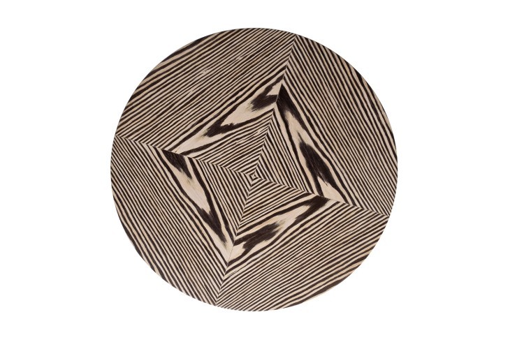 Стол журнальный Zebrano d60*52см (TT-00015009)