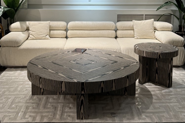 Стол журнальный Zebrano d60*52см (TT-00015009)