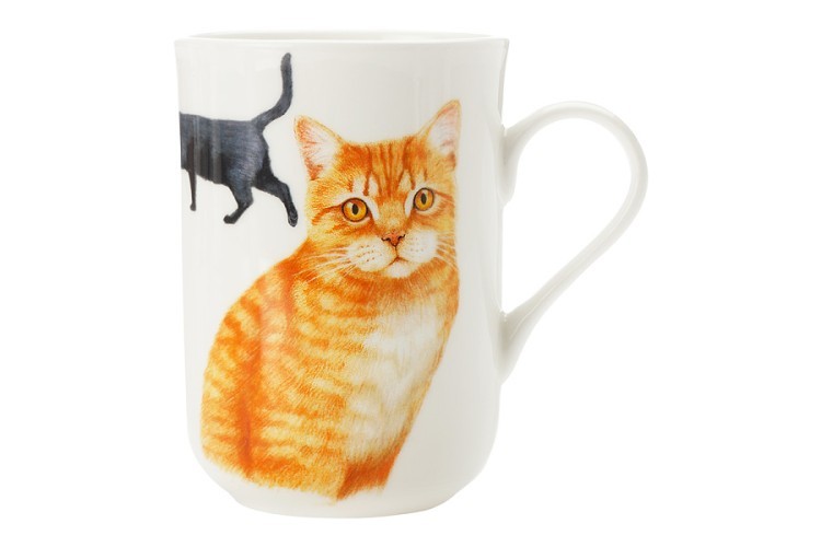 Кружка, 300 мл, фарфор F, белая, Британская короткошерстная, Pets - MW637-PB0713 Maxwell & Williams