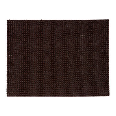 Коврик противоскользящий Vortex Травка 45х60 см темно-коричневый 24101 (63204)