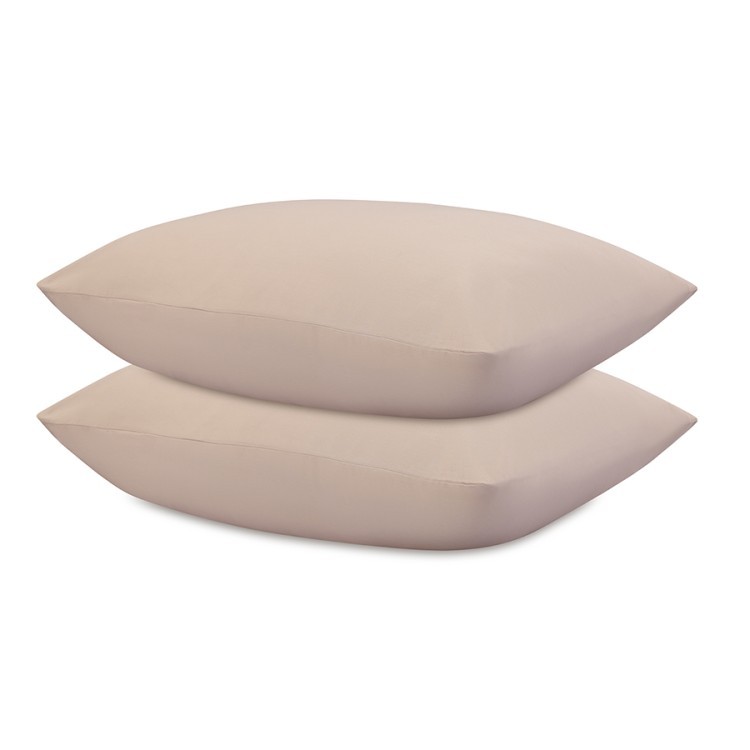 Комплект постельного белья из премиального сатина бежевого цвета из коллекции essential, 150х200 см (79816)