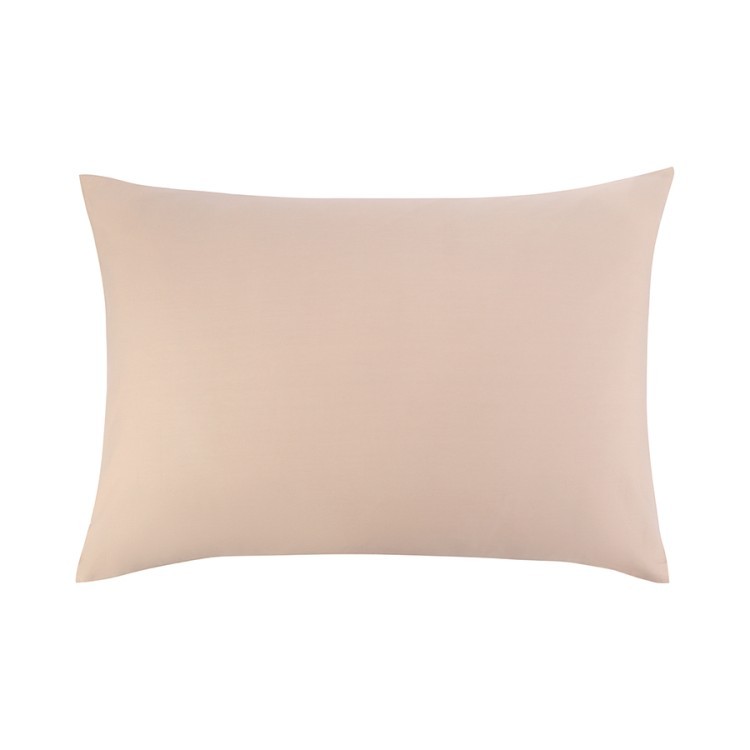 Комплект постельного белья из премиального сатина бежевого цвета из коллекции essential, 150х200 см (79816)