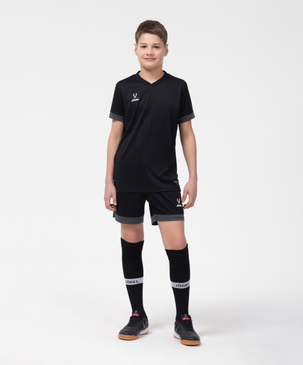 Шорты игровые JOGEL DIVISION PerFormDRY Union Shorts, черный/темно-серый/белый (2101164)