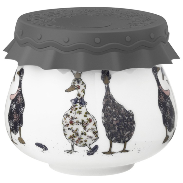 Банка lefard "family farm" с силиконовой крышкой 9*9*7,5 cm 300 мл Lefard (359-915)