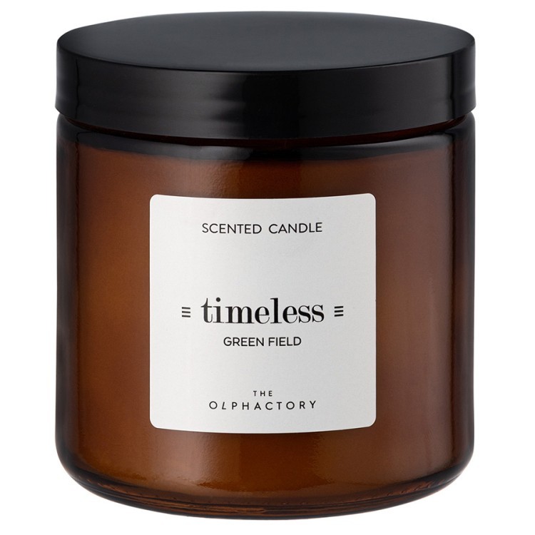 Свеча ароматическая the olphactory, timeless, green field, 60 ч (78043)