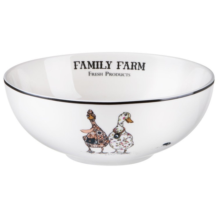 Салатник_суповая тарелка lefard "family farm" 17,5*6,5 см 850 мл Lefard (425-301)