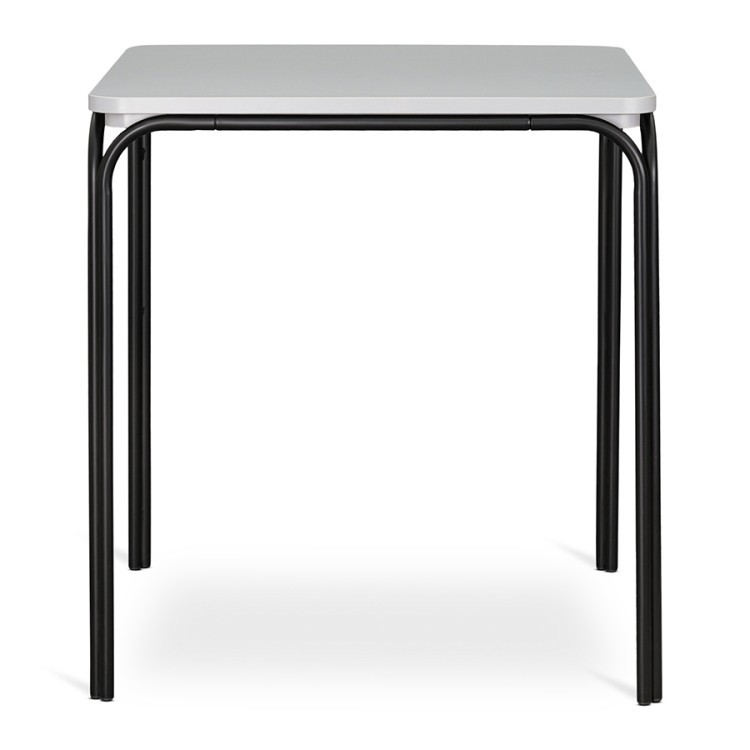 Стол обеденный ror, 70х70 см, черный/серый (75253)