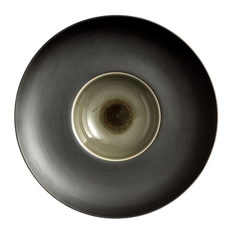 Тарелка LEKT026GR006290, фарфор, grey, LE COQ